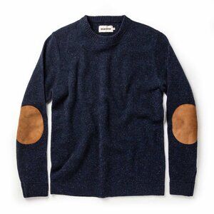 Taylor Stitch Hardtack Sweater in Navy Donegal